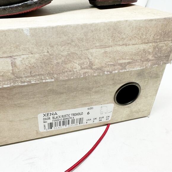 BED STU Xena Black Rustic Boots NWT in Size 6 - Picture 6 of 10